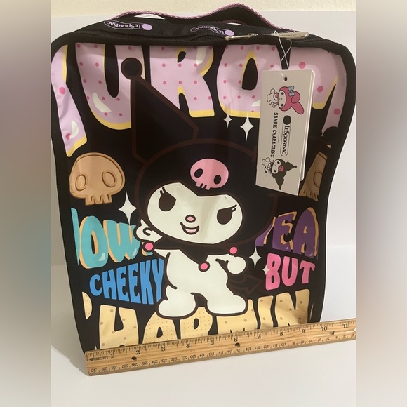 Kuromi LeSportsac Large Travel Pouch - Picture 8 of 11